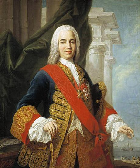 Jacopo Amigoni Portrait of Marquis of Ensenada china oil painting image